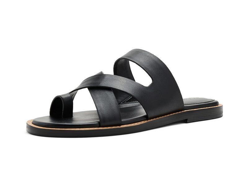 マーク・フィッシャー レディース シューズ サンダル Marc Fisher LTD Genella Black Leather ブラック