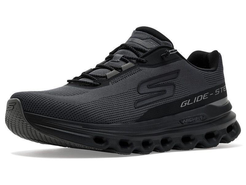 スケッチャーズ メンズ シューズ スニーカー SKECHERS Go Run Glidestep Archfit BlackCharcoal ブラック