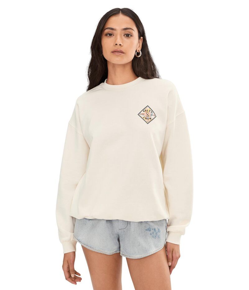ソルティークルー レディース アウター パーカー・スウェット Salty Crew Tippet Crew OffWhite オフホワイト