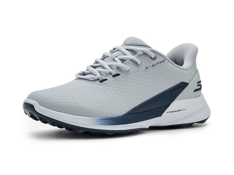 スケッチャーズ メンズ シューズ スニーカー Skechers GOLF Pure SI GrayNavy グレー