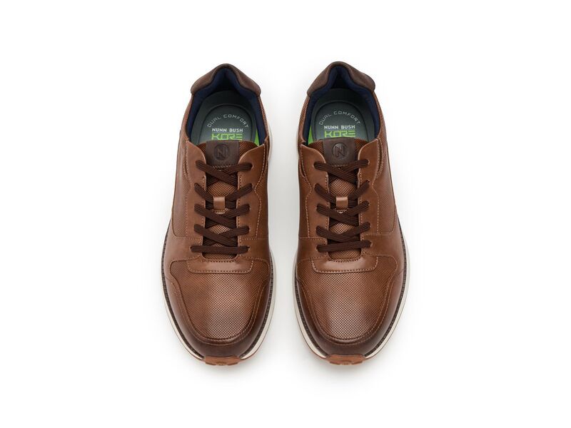 ノンブッシュ メンズ シューズ スニーカー オックスフォード Nunn Bush Kore Swift Moccasin Toe Oxford Cognac ノンブッシュ メンズ シューズ スニーカー オックスフォード Nunn Bush Kore Swift Moccasin Toe Oxford Cognac