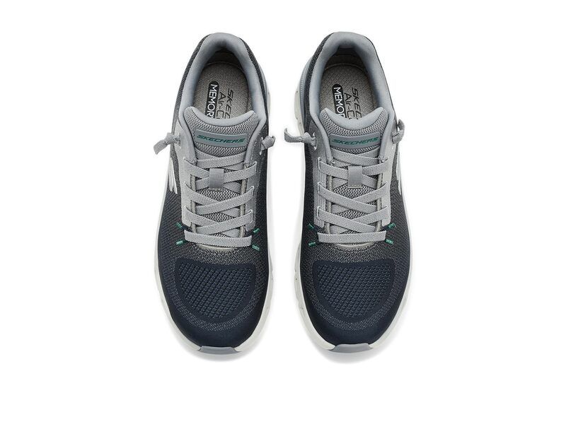 スケッチャーズ メンズ シューズ スニーカー SKECHERS GlideStepro Waverra NavyGray グレー