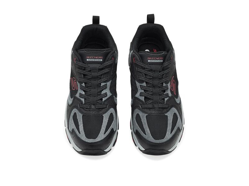 スケッチャーズ メンズ シューズ スニーカー SKECHERS Vigor 30 Taestro BlackRed ブラック