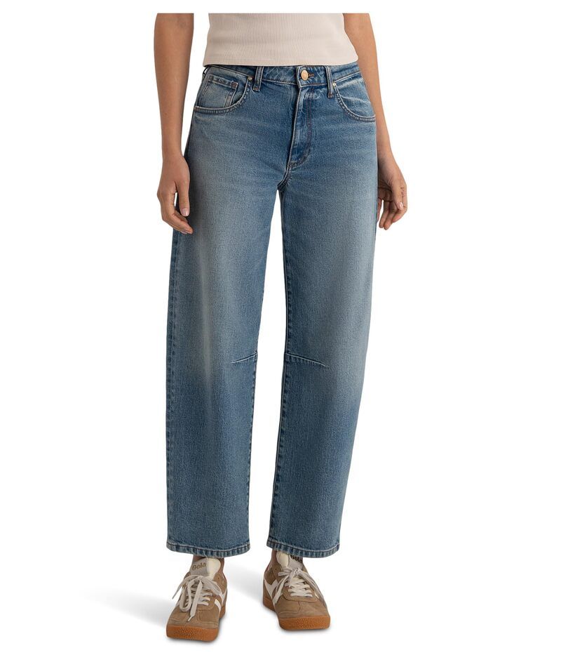 カットフロムザクロス レディース ボトムス デニムパンツ ワイドレッグ KUT from the Kloth Ashton Highrise Wide Leg Barrel Regular Hem Adjusted