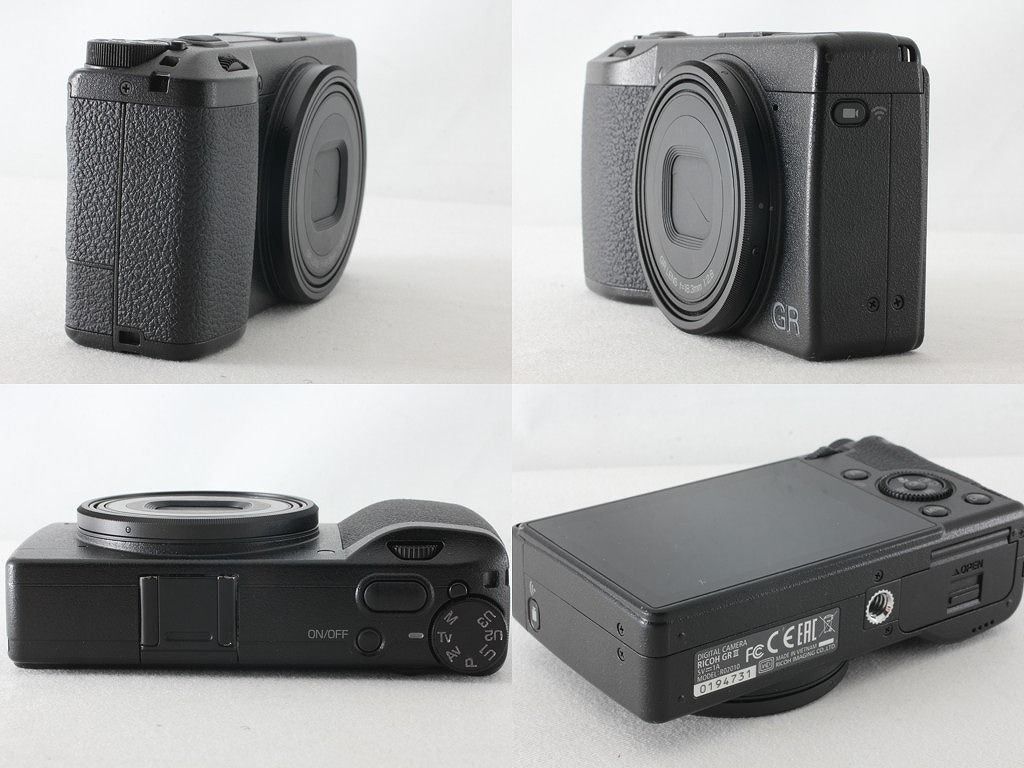 リコー RICOH GR III ブラック 僅か8216ショット 新品リングキャップ 付属品満載◇50592 リコー RICOH GR III ブラック 僅か8216ショット 新品リングキャップ 付属品満載◇50592