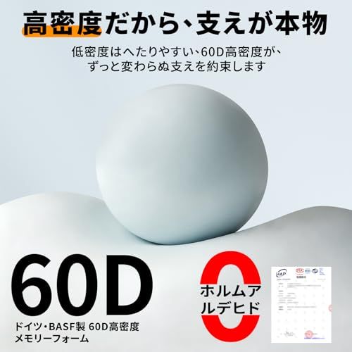 コブキBUJI【2026年新色】 腰 クッション ヘッドレスト セット 人間工学設計 3D立体形状 高密度メモリーフォーム 車 セット 腰痛 カークッション 運転席 腰痛対策 長距離ドライブ 便利グッズ ランバーサポート ネックパッド 車 ア fdb3732f｜詳細画像
