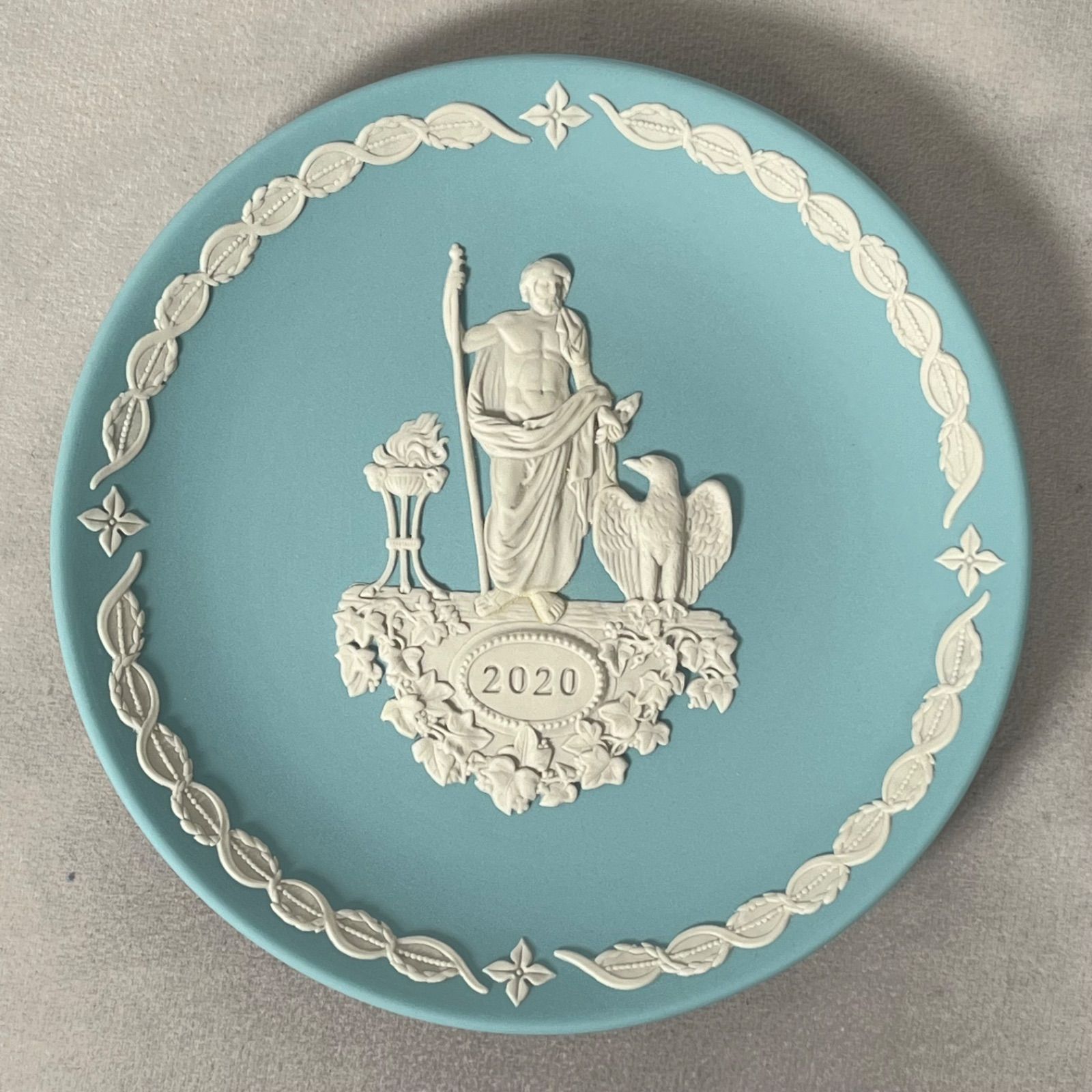 管2605-127】WEDGWOOD ウェッジウッド JASPER ANNUAL YEAR PLATES