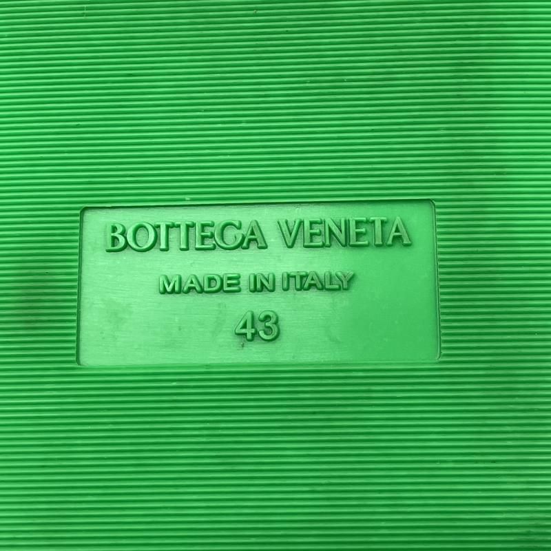 中古】BOTTEGA VENETA リゾート スポンジ サンダル グリーン サイズ43