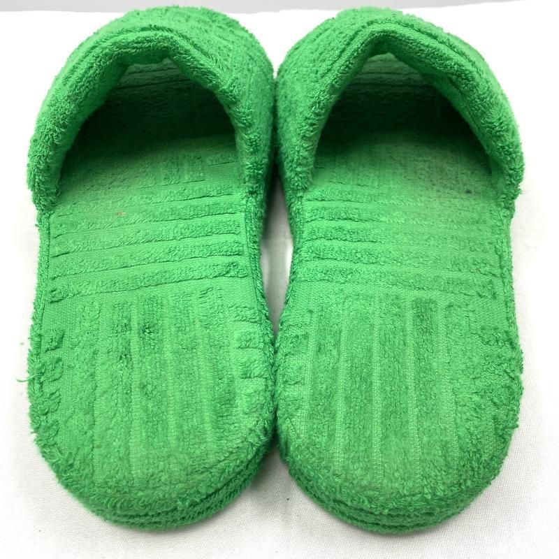 中古】BOTTEGA VENETA リゾート スポンジ サンダル グリーン サイズ43