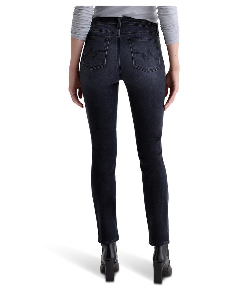 エージージーンズ レディース ボトムス デニムパンツ AG Jeans Mari Mid Rise Slim Straight Jean In Glitch Glitch