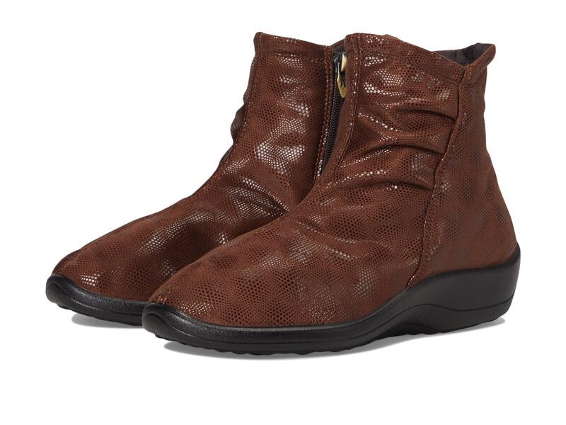 アルコペディコ レディース シューズ ブーツ・レインブーツ Arcopedico Paluma Boots Brown Stardust ブラウン