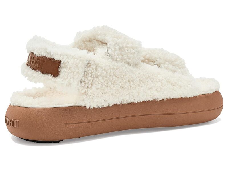 ムーンブーツ レディース シューズ サンダル MOON BOOT Shearling Sandal Ice