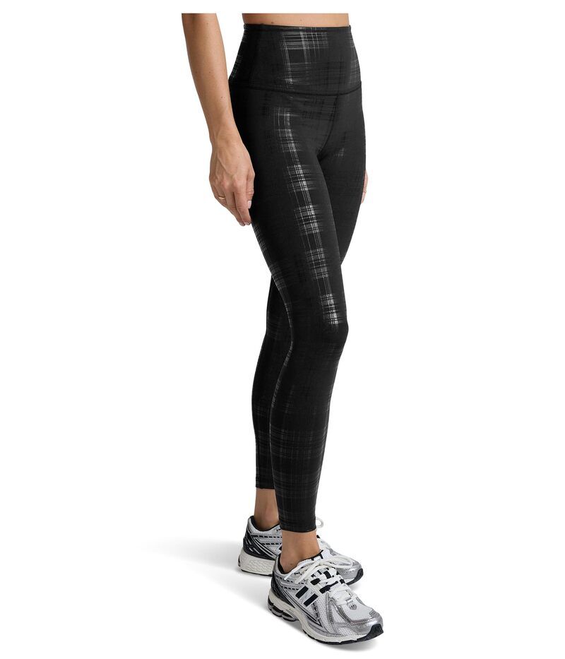 ビヨンドヨガ レディース ボトムス カジュアルパンツ ミディ レギンス Beyond Yoga High Waisted Midi Leggings Plaid Foil Blac チェック ビヨンドヨガ レディース ボトムス カジュアルパンツ ミディ レギンス Beyond Yoga High Waisted Midi Leggings Plaid Foil Blac チェック
