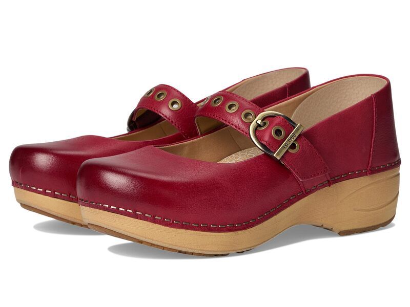 ダンスコ レディース シューズ サンダル Dansko XP 20 Mary Jane Clog Red レッド