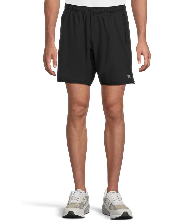 ルーカ メンズ ボトムス ハーフパンツ・ショーツ RVCA Yogger Stretch 17 Black ブラック
