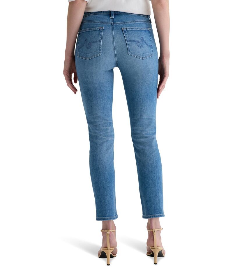 エージージーンズ レディース ボトムス デニムパンツ ローライズ アンクル AG Jeans Prima Low Rise Cigarette Ankle Jeans in Atlantis Atlantis