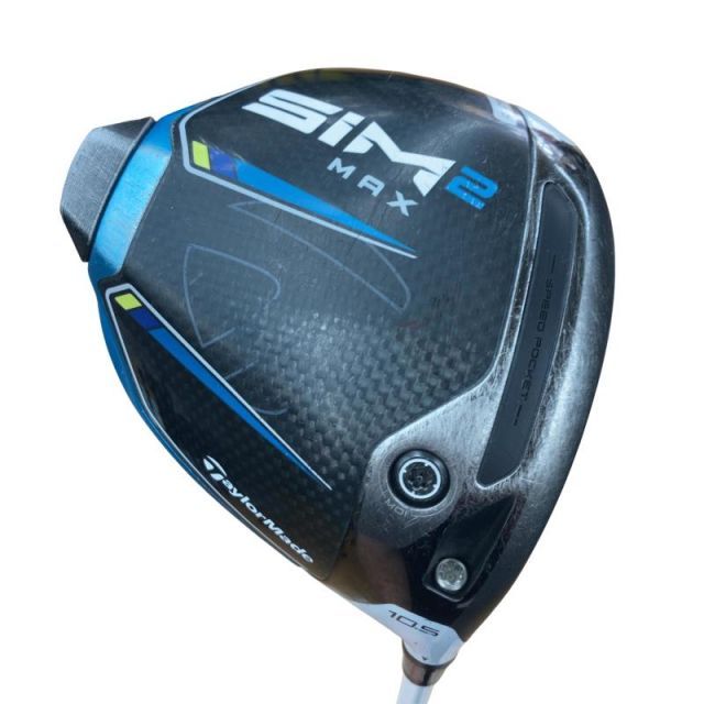 【中古】 テーラーメイド SIM2 MAX 10.5° ドライバー DR 純正特注シャフト (フレックスS) メンズ 男性用 右利き 右用 Cランク ゴルフクラブ
