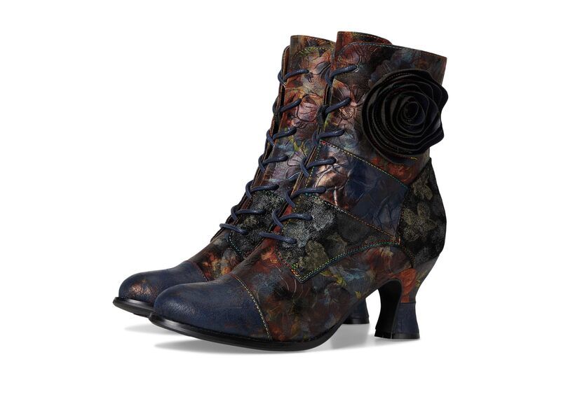スプリングステップ レディース シューズ ブーツ・レインブーツ LArtiste by Spring Step Roseliaflow Navy Multi ネイビー