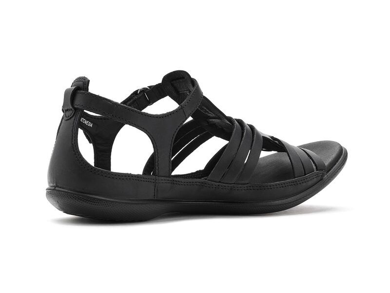 エコー レディース シューズ サンダル レザー ECCO Flashuarache Leather Black ブラック