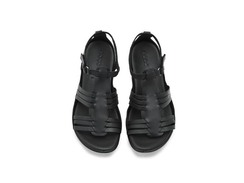 エコー レディース シューズ サンダル レザー ECCO Flashuarache Leather Black ブラック