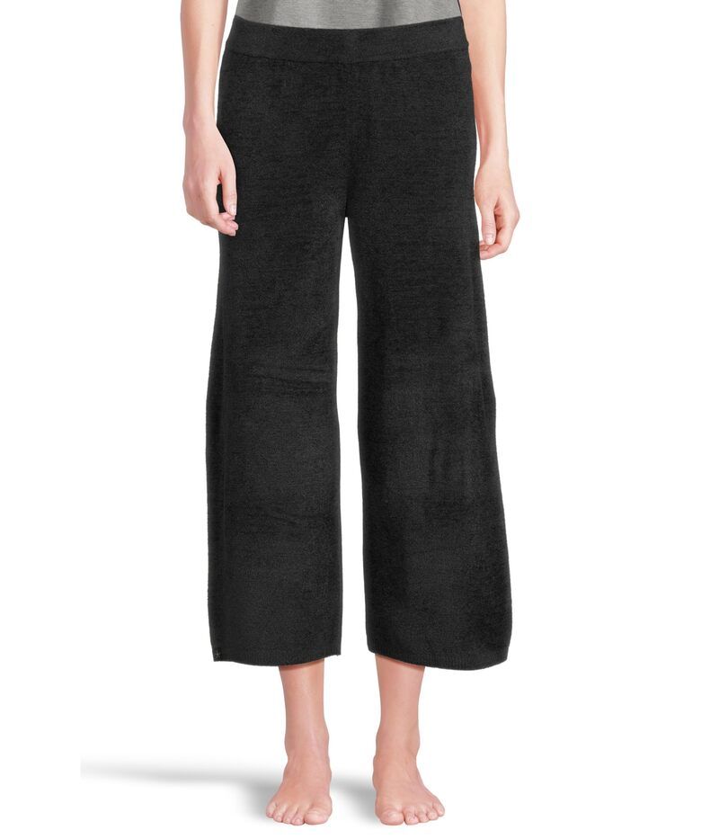 ベアフットドリームス レディース ボトムス カジュアルパンツ Barefoot Dreams Cozychic Ultra LiteR Crop Pant Black ブラック