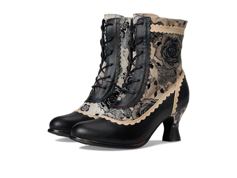 スプリングステップ レディース シューズ ブーツ・レインブーツ LArtiste by Spring Step Bewitchprit Black Multi ブラック
