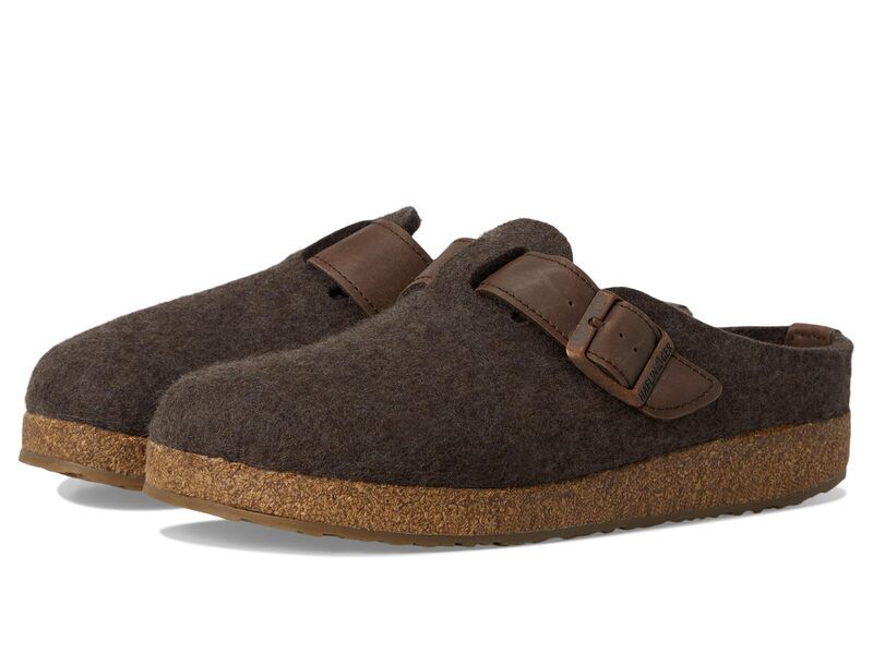 ハフィンガー レディース シューズ サンダル Haflinger Buckle Smokey Brown ブラウン