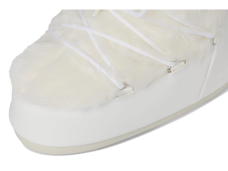 ムーンブーツ レディース シューズ ブーツ・レインブーツ MOON BOOT Icon Faux Fur White ホワイト ムーンブーツ レディース シューズ ブーツ・レインブーツ MOON BOOT Icon Faux Fur White ホワイト