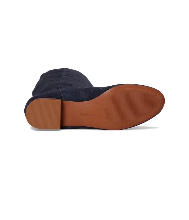メイドウェル レディース シューズ ブーツ・レインブーツ トール スエード Madewell Taylor Round Toe Tall Boot Suede Deep Indigo インディゴ メイドウェル レディース シューズ ブーツ・レインブーツ トール スエード Madewell Taylor Round Toe Tall Boot Suede Deep Indigo インディゴ