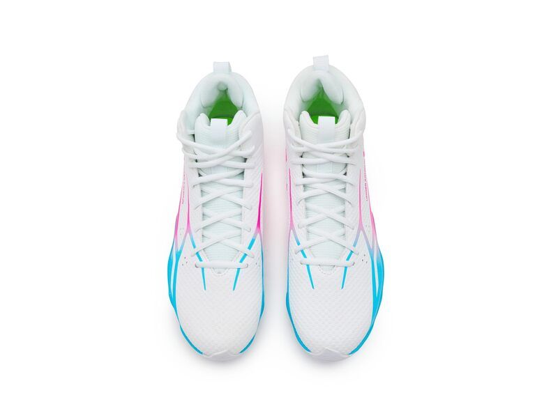 アンダーアーマー メンズ シューズ スニーカー Under Armour Spotlight Hammer Football Cleats WhiteFresco Bl ホワイト アンダーアーマー メンズ シューズ スニーカー Under Armour Spotlight Hammer Football Cleats WhiteFresco Bl ホワイト