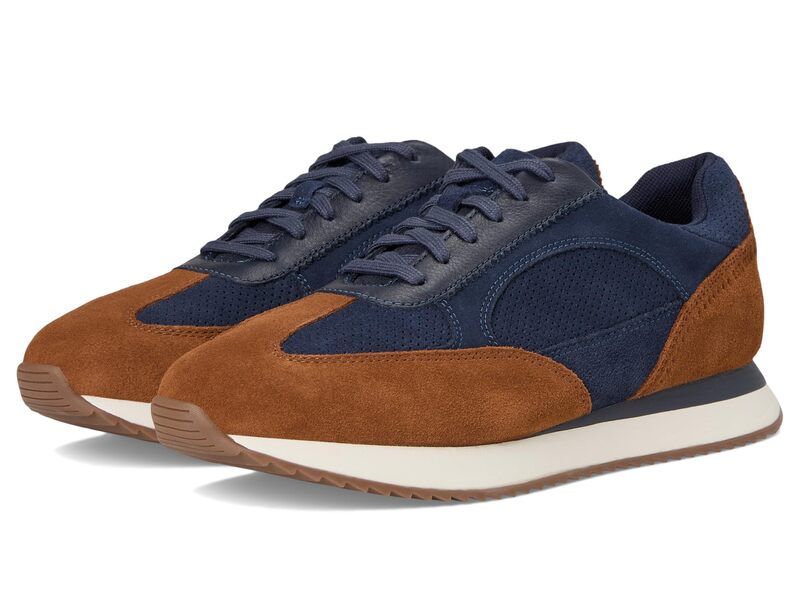 ジョンストンアンドマーフィー メンズ シューズ スニーカー Johnston Murphy Chase Perfed TToe Navy SuedeSnuf ネイビー