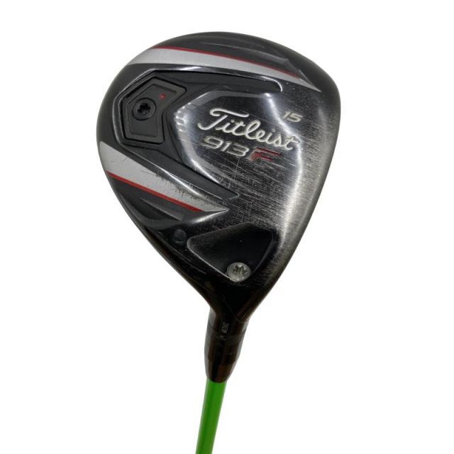 【中古】 タイトリスト 913 F 15° フェアウェイウッド FW ATTAS 4U 6 (フレックスS) メンズ 男性用 右利き 右用 Cランク ゴルフクラブ