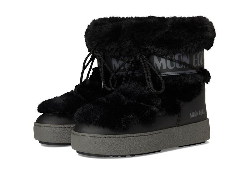 ムーンブーツ レディース シューズ ブーツ・レインブーツ MOON BOOT Ltrack Faux Fur Wp Black ブラック