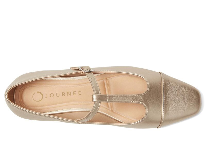 ジュルネ コレクション レディース シューズ サンダル Journee Collection Theah Champagne シャンパン