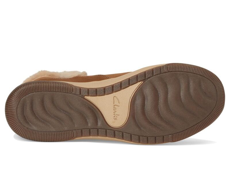クラークス レディース シューズ ブーツ・レインブーツ Clarks Breeze Fur Dark Tan Combi タン クラークス レディース シューズ ブーツ・レインブーツ Clarks Breeze Fur Dark Tan Combi タン