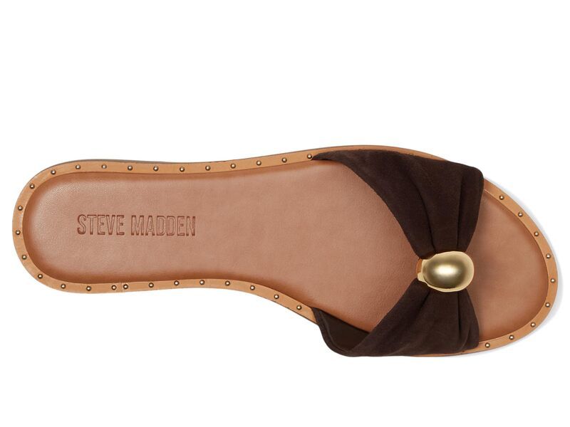 スティーブ マデン レディース シューズ サンダル Steve Madden Dipsy Brown Suede ブラウン