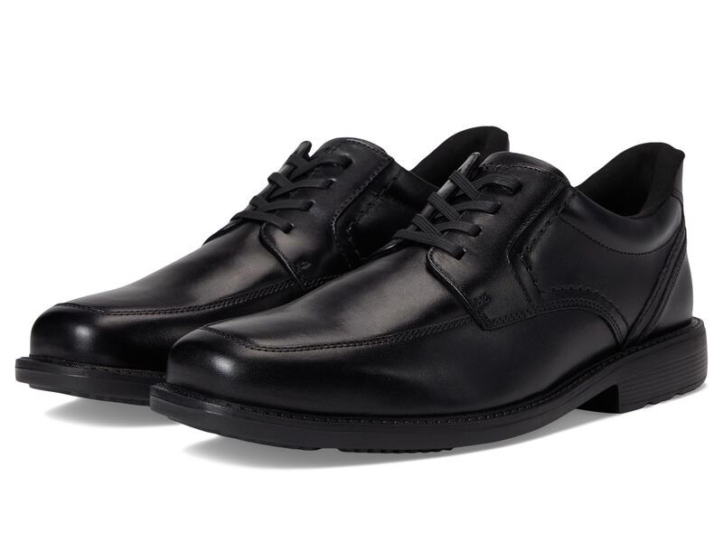 ロックポート メンズ シューズ ブーツ・レインブーツ Rockport Seaver Black Leather ブラック