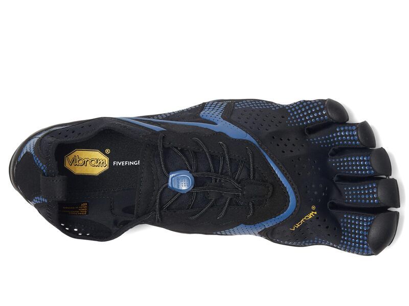 ビブラムファイブフィンガーズ メンズ シューズ スニーカー Vibram FiveFingers VRun BlackBlue ブラック