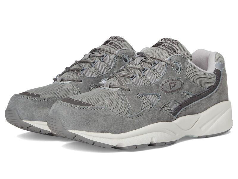 プロペット メンズ シューズ スニーカー Propet Stability Fusion Grey グレー