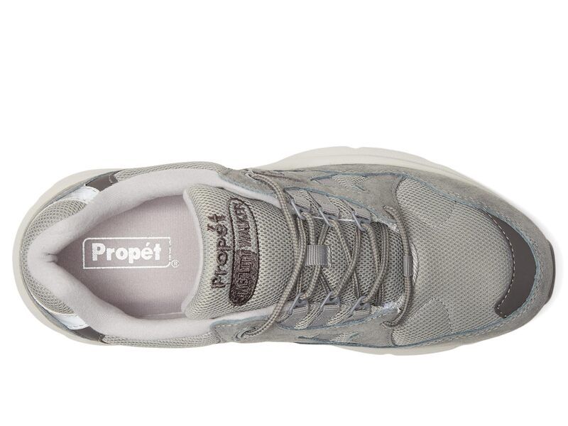 プロペット メンズ シューズ スニーカー Propet Stability Fusion Grey グレー