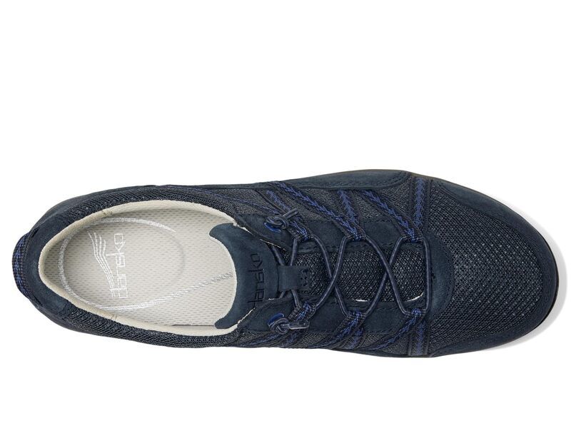 ダンスコ レディース シューズ ブーツ・レインブーツ Dansko Harlynavy Suede ネイビー