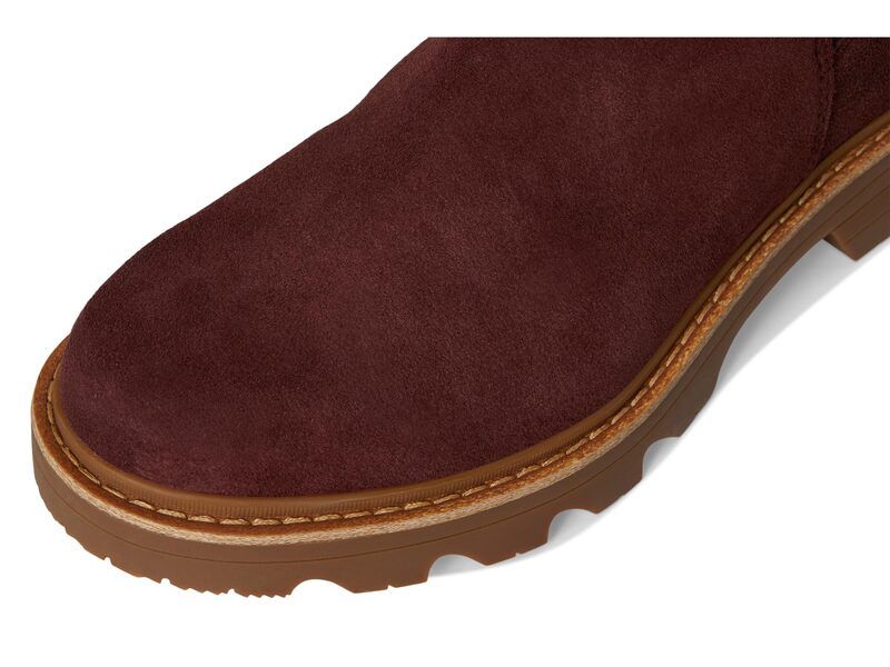 ソレル レディース シューズ ブーツ・レインブーツ チェルシー SOREL Revel RD Chelsea Waterproof RedwoodGum 10