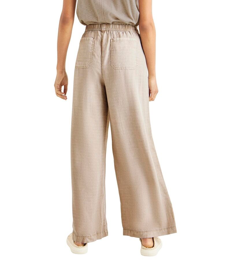 スプレンディット レディース ボトムス カジュアルパンツ Splendid Angie Palazzo Pant Fawn