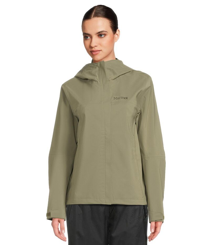 マーモット レディース アウター コート ジャケット Marmot PreCip Eco Pro Jacket Olive Grove オリーブ