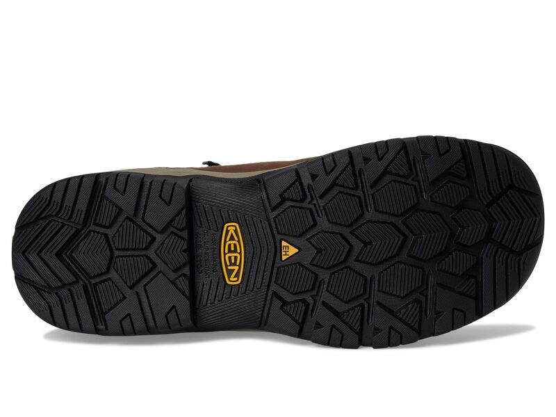 キーン レディース シューズ ブーツ・レインブーツ KEEN Utility Skokie Waterproof Work Boot Carbon Toe BisonBlack ブラック