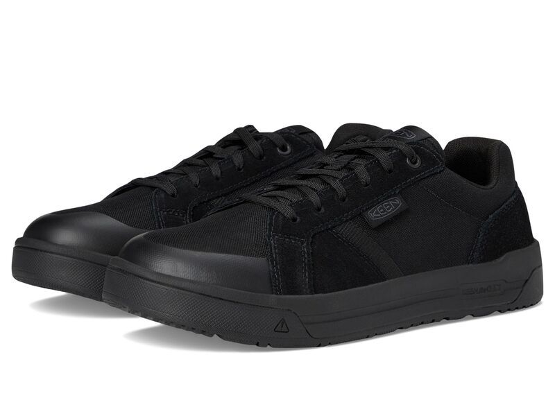 キーン メンズ シューズ スニーカー KEEN Utility Kenton ESD Work Shoe Soft Toe BlackBlack ブラック