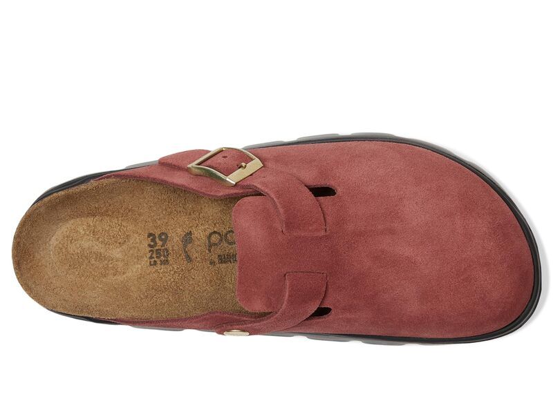 ビルケンシュトック レディース シューズ サンダル スエード Papillio by Birkenstock Boston Chunky Clog Suede Zinfandel ビルケンシュトック レディース シューズ サンダル スエード Papillio by Birkenstock Boston Chunky Clog Suede Zinfandel