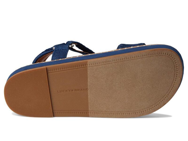 ラッキーブランド レディース シューズ サンダル プラットフォーム アンクル Lucky Brand Ullaniah Platform Ankle Strap Sandals Dark Chambray