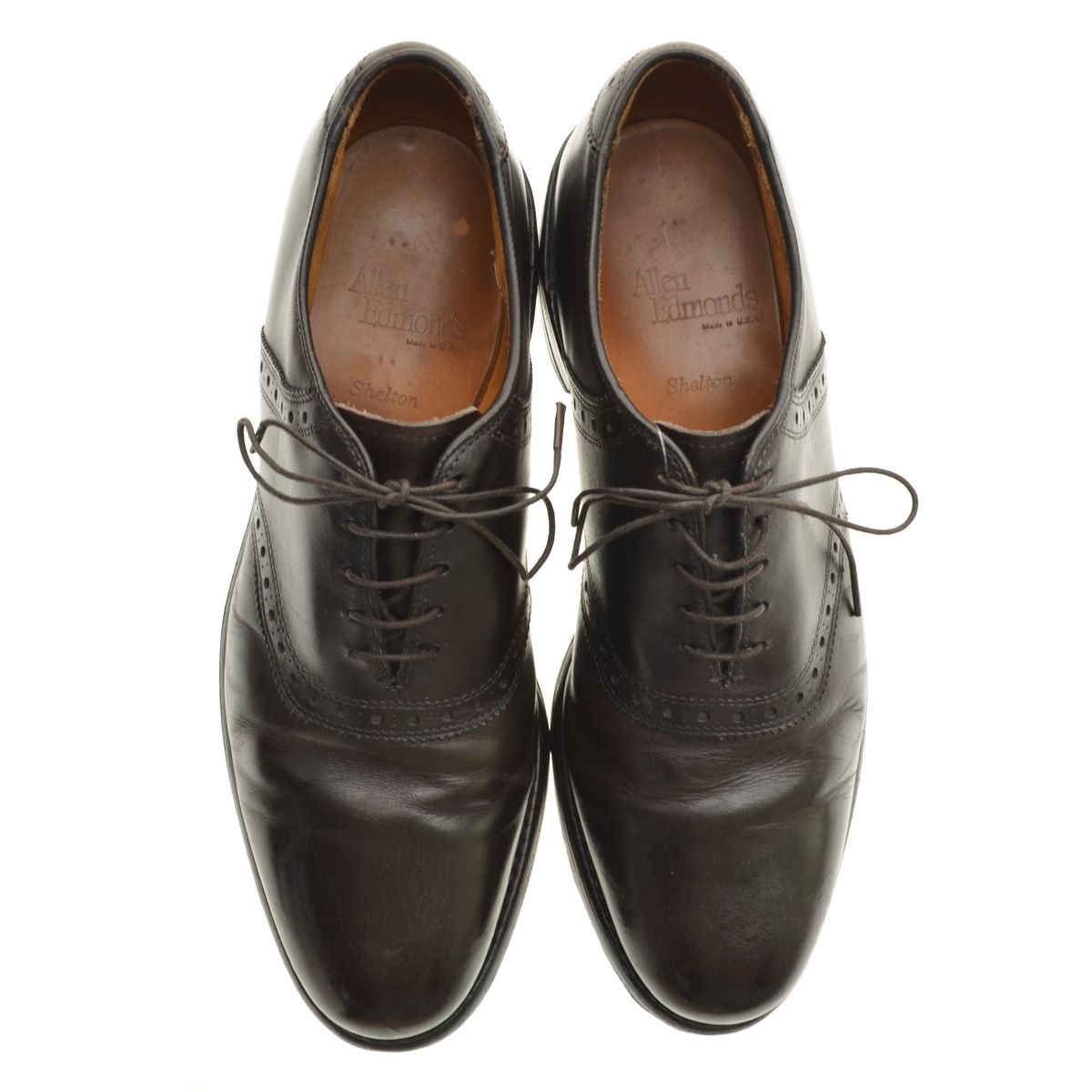 AllenEdmonds】Shelton サドルレザーシューズ - メルカリ