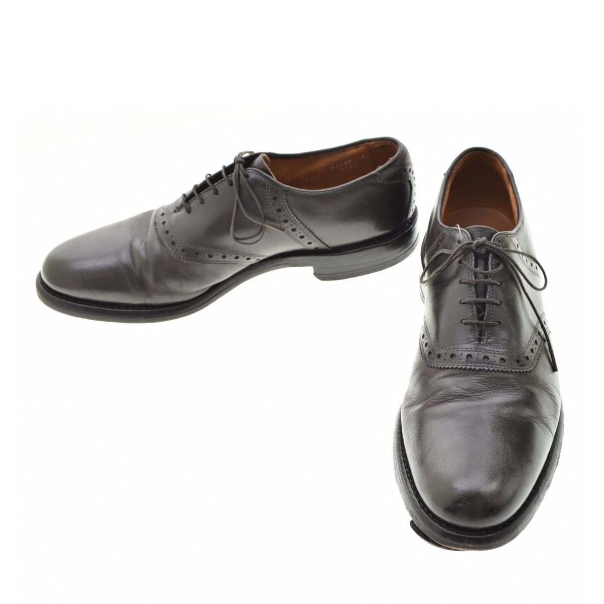 AllenEdmonds】Shelton サドルレザーシューズ - メルカリ